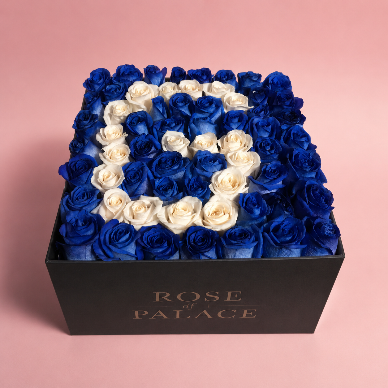 Box cuadrada rosas personalizada
