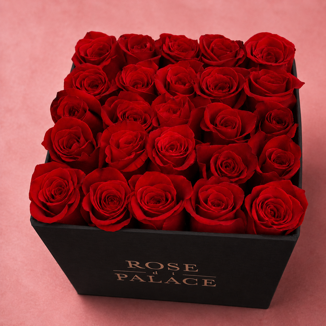 Box mediana 25 rosas